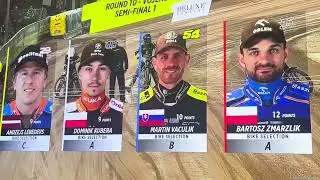 Grand Prix na żużlu 2024 w Vojens. Pierwszy półfinał. 14.09.2024