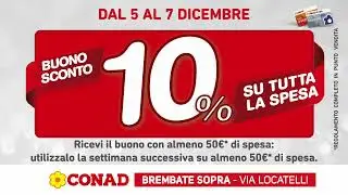 CONAD BREMBATE DI SOPRA ha aperto