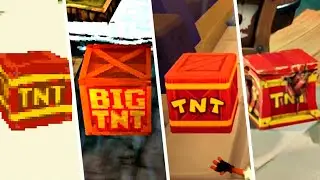 Evolution of TNT in Crash Bandicoot games (1996 - 2020)