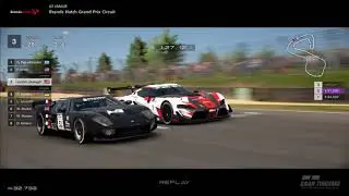 Gran Turismo Sport - Amature Driver Comes from Behind to Take the Checkered Flag!