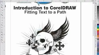 Fitting or Shaping Text to a Path in CorelDRAW