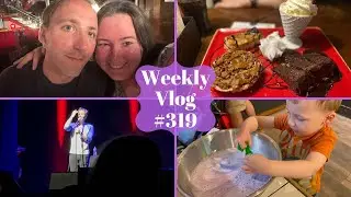 Weekly Vlog #319- Celebrating Our Anniversary, We Go To See Russel Howard, 2 Press Nights & Shopping