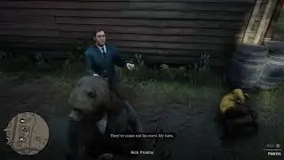 Red dead redemption 2 - Arthur kick nut challenge (Oh, Brother Stranger Mission)