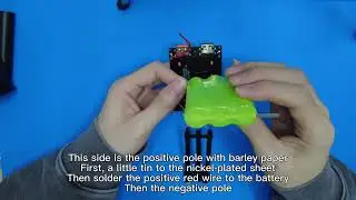 Diy transparent mobile power, can also be used as a small night light!
