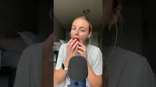 Juicy Eating Sounds 🍎 #asmr #relax #tinglessensation #asmrtriggers #tingles #asmrvideos #relaxing