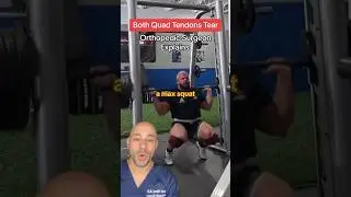 Both Knees Tear During MAX SQUATS!