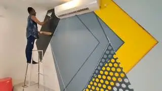 3D wall painting design for making tape