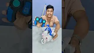 Remote control police bike colour change 😁