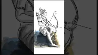 Ram Ram .. #art #drawing #sitaram  #jaishrihanumanji #lordhanumanji