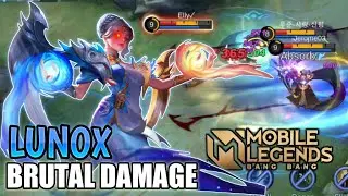 1 SHOT DELETE ENEMY 🔥 LUNOX BROKEN MONTAGE 🔥 MLBB