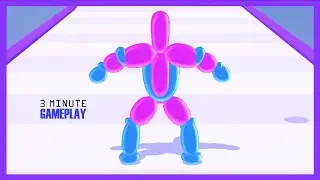 Balloon Pop Runner | 3 Minute Gameplay ep.01 | Level 1-7