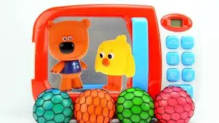 Мультики с игрушками Мимимишки Кеша Тучка и Цыпа Учим цвета
