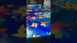 Очень крутое интерактивное покрытие