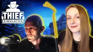ПОШЛА ПО СКОЛЬЗСКОЙ ДОРОЖКЕ ► Thief Simulator #1