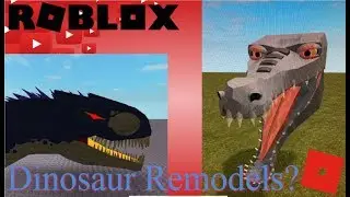 Roblox Dinosaur Simulator - New Dinos and Skins Remodel?