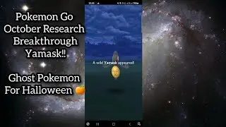 Pokemon Go October 2021 Research Breakthrough Box Halloween Special!