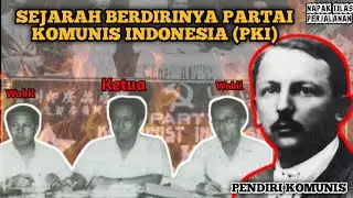 Sejarah berdirinya PKI dan indikator munculnya ideologi marxisme komunisme #sejarahpki