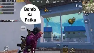 Best Trick For use Bomb In Front Of Enemy In PUBG Mobile | Pubg Mobile | #turbomaxgaming