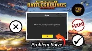 Как исправить ошибку входа в сеть Pubg, используя всего 1 новый секретный трюк (2024)