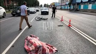 Эксклюзив: Пьяный водитель Hyundai насмерть сбил девушку и пытался скрыться с места ДТП в Пскове