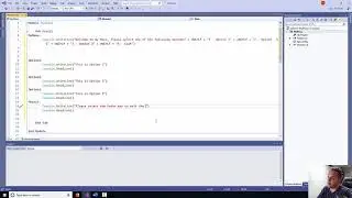 Creating a simple menu by using console app - VB console