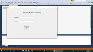 How to Create Login Form 01/02  || In C# Windows Form ||