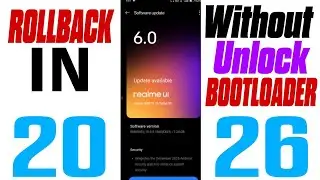 How to Rollback to realme UI 5.0 in 2026 | without bootloader official method 
