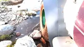По вездеходной дороге на Брутале.