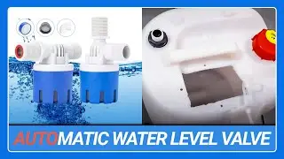 #diy automatic stop water level float valve | #howto prevent water tank bulging from over pressure