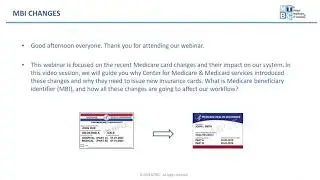 Medicare Beneficiary Identifier (MBI): Webinar