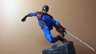 Sculpting Spiderman