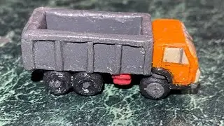 Грузовик КамАЗ 5511 из пластилина