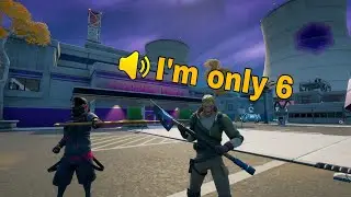 i played with a 6 year old in fortnite and you dont want to miss out (re uploaded better version)