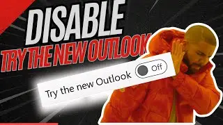 Turn Off 'Try New Outlook' Toggle in Outlook - Registry & Intune Guide!
