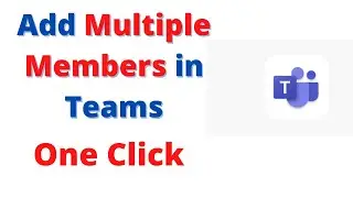How to add all students to your Team in BULK | Microsoft Teams