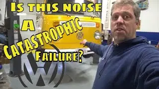 There is a loud noise in this engine! How to adjust Valves with hydraulic lifters on a VW bus.