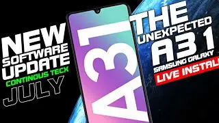 A31 Samsung Galaxy July Software Update 2022 🔥 Launched #a31 #softwareupdate -Continous TecX