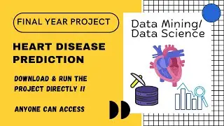 FREE HEART DISEASE PREDICTION FINAL YEAR PROJECT WITH CODE ✅ DATA MINING PROJECT| ML / DATA SCIENCE