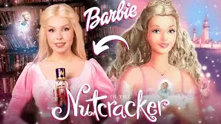 diy'd BARBIE CLARA and filmed my own NUTCRACKER 🎄🩰 Barbie Cosplay!