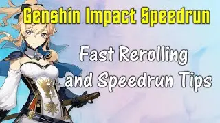 Genshin fast re-roll guide & Speedrun tips (AR7 in 26 minutes)