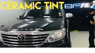 Ceramic Tint || TOYOTA FORTUNER || BF Films
