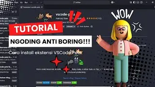 Tutorial Install Ekstensi Hewan Peliharaan di VSCode – Coding Jadi Lebih Asyik!