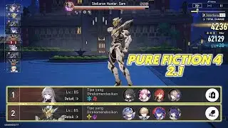 New 2.1 Pure Fiction 04 - E0 Himeko, E6S5 Herta, E0S1 Acheron | Build & Team | Honkai: Star Rail