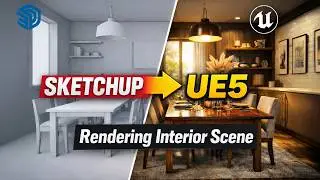 Unreal Engine 5 for Architecture -Complete Interior Scene