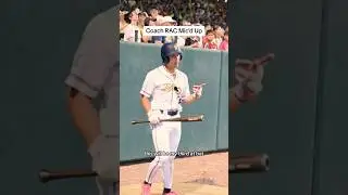 Coach RAC Mic’d Up At Bat for the Savannah Bananas 