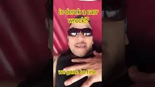 Saints gone be fine. #DerekCarr #NewOrleansSaints. ￼