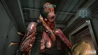 【BIOHAZARD RE UE】レイチェルがレイチェルとかに襲われる動画