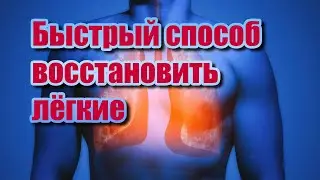 Как быстро восстановить лёгкие после пневмонии