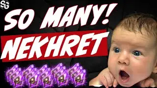 Insane amount of NEKHRET! 10x summons RAID SHADOW LEGENDS NEKHRET