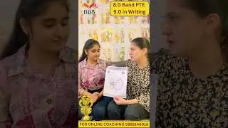 8 Band in PTE with 9 in writing. Best PTE Tips #pte #studyabroad #studygram